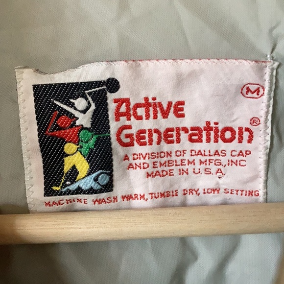 Vintage 80โs Stroh Light Beer Bomber Windbreaker Unisex Silver Grey Medium - Picture 8 of 9